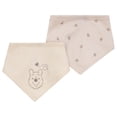 thumbnail image 1 of Disney Winnie the Pooh Infants' Unisex Layette Organic Cotton 2pc Bib Set, 1 of 1
