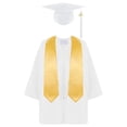 thumbnail image 1 of Toddler Graduation Robe Kid Graduation Cap and Gown Two Pieces Set Class Of 2025 Size 2-3 Years Kids Clothing, 1 of 6