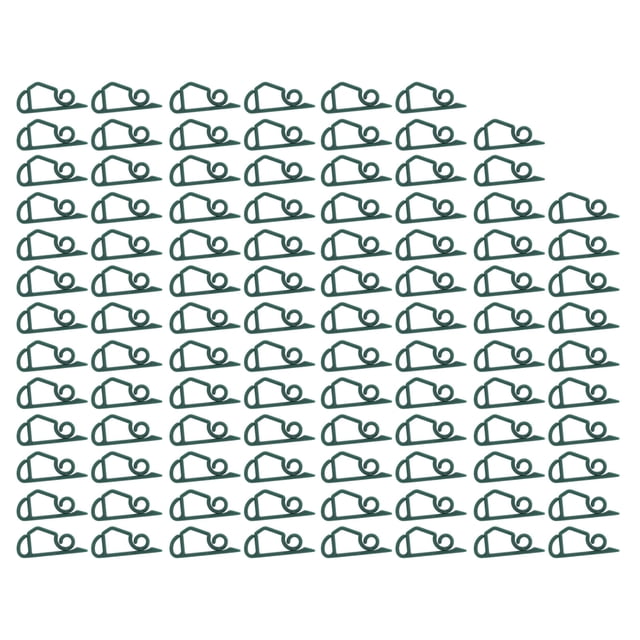 100pcs Christmas Lights Clips Plastic Gutter Clips String Light Hooks Reusable Frostproof Holiday Light Clips for Yards Eaves