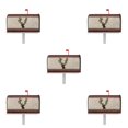 thumbnail image 2 of Youkk Housse de Fauteuil Inclinable Double et de Canapé de Décor Résistante aux Intempéries et Robuste Imprimé Vif YTYH2309037 5Ensemble, 2 of 6