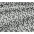 thumbnail image 5 of oneOone Viscose Jersey Fabric Swirl & Geometric Ikat Print Fabric BTY 60 Inch Wide, 5 of 5