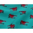 thumbnail image 4 of oneOone Viscose Jersey Fabric Branch & Bird Block Print Fabric By The Yard 60 Inch Wide, 4 of 4