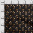 thumbnail image 1 of oneOone Cotton Poplin Fabric Leaves & Floral Block Print Sewing Fabric BTY 56 Inch Wide, 1 of 4