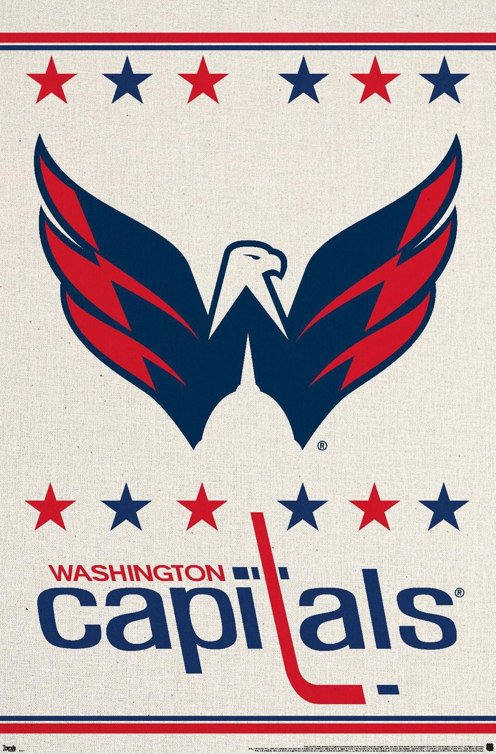 NHL Washington Capitals - Logo 14 Wall Poster