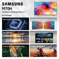 thumbnail image 2 of Refurbished Samsung 43 in Mini LED 4K UHD Smart Tizen TV with Vision AI Companion, HDR10+, Dolby Digital Sound, Black, UN43M70HBFXZA, 2 of 6