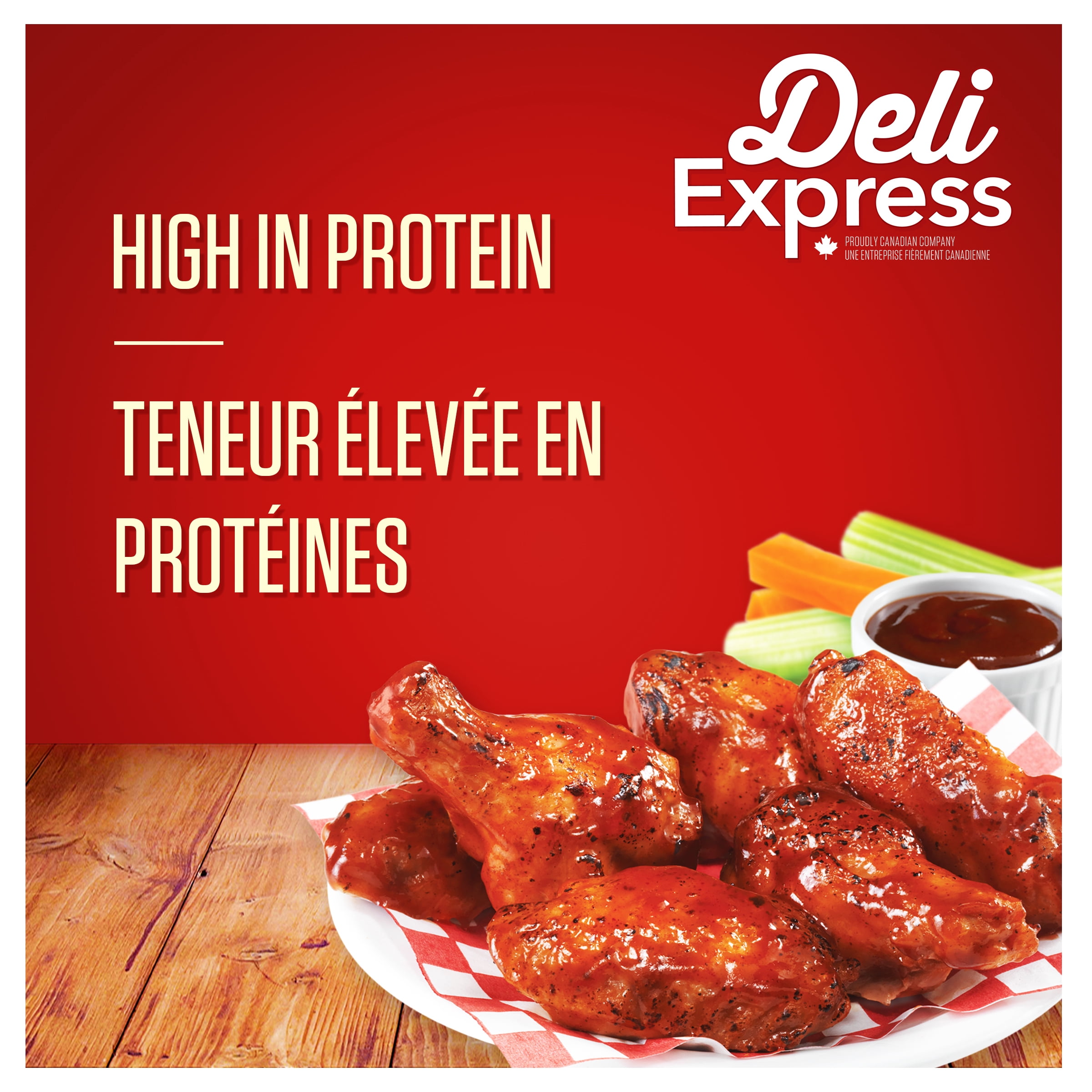 Poulet farci au brocoli et au fromage Deli Express 568g