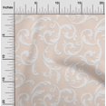 thumbnail image 2 of oneOone Polyester Spandex Peach Fabric Asian Baroque Craft Projects Decor Fabric Printed By The Yard 56 Inch Wide, 2 of 4