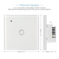 thumbnail image 3 of Wireless Switches WiFi Light Switch Smart Wall Compatible with Alexa Echo Google Home Assistant Control APP Touchable Light Switch Phone for iOS 1 2 3 Gang, 3 of 8