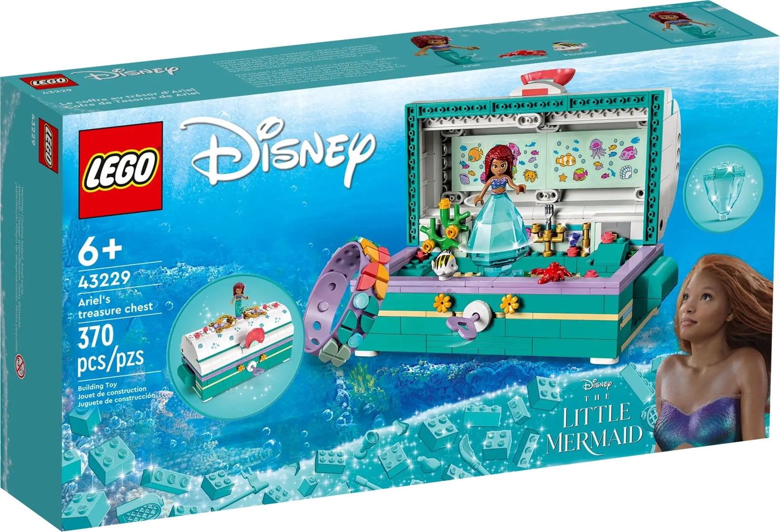 Lego - LEGO DISNEY 43229 ARIEL'S TREASURE CHEST