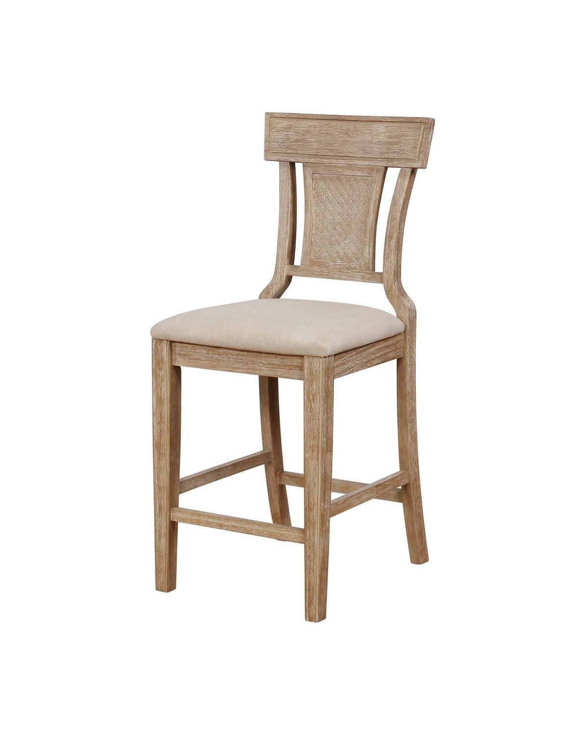 Tabouret de comptoir Alton, marron rustique