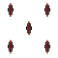 thumbnail image 2 of Maoww Bike Tail Lights LED USB Rechargeable Bicycle Safety Cycling Mountain Bikes Signal Rear Lamp Survival Accessories Red 5Set, 2 of 6