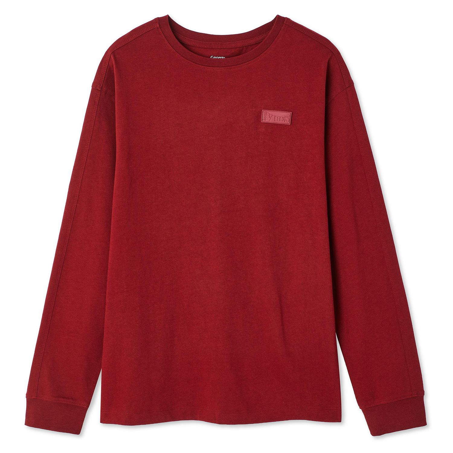 George Boys' Long Sleeve Drop Shoulder Tee