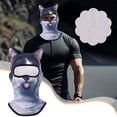 thumbnail image 2 of Kyusrd Summer Savings Tools Special Deal!Summer Sunscreen Outdoor Face Mask Pattern Face Gini Headmask, 2 of 5