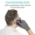 thumbnail image 2 of Gants pour Arthrite à Doigts Complets pour Rhumatoïde et Arthrose, Gants de Compression en Coton Confortables et Doux Femmes Hommes, Sangle de Soutien pour Poignet pour Soulagement de la Douleur et de la Raideur, Gris, 1 Paire, 2 of 10