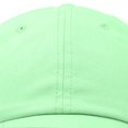 thumbnail image 4 of DALIX Womens Hat Lightweight 100% Cotton Cap in Lime Green, 4 of 4