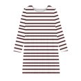 thumbnail image 3 of Robe Évasée d'Hiver pour Petites Filles à Manches Longues, Col Ras du Cou, Robes Décontractées pour Enfants, 3 of 4