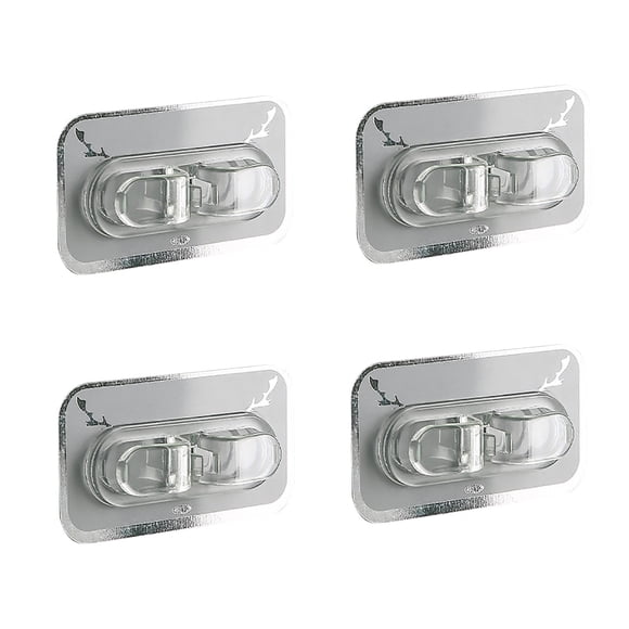 Pinces de Gestion des Câbles Organiseur de Cordons pour Bureau Télé Ordinateur Support d'Acheminement de Câbles pour Chargeur de Téléphone Gestionnaire de Câbles en Plastique Pince à Câble pour Bureau Maison Lot de 4 7x4cm