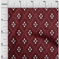 thumbnail image 1 of oneOone Velvet Maroon Fabric Block Fabric For Sewing Printed Craft Fabric By The Yard 58 Inch Wide-X3U, 1 of 6