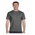 thumbnail image 1 of Hanes T-Shirt Robuste à Col Ras du Cou Sans Étiquette à Plat, Style 5180, 1 of 1