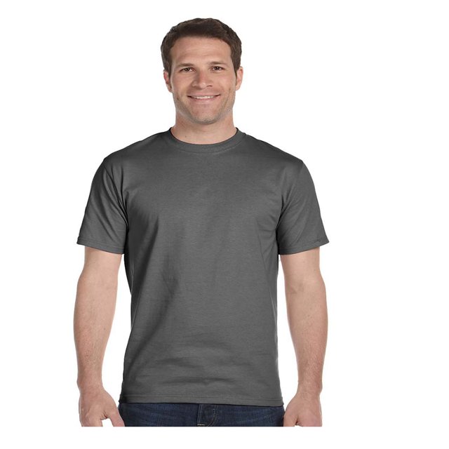 Hanes T-Shirt Robuste à Col Ras du Cou Sans Étiquette à Plat, Style 5180