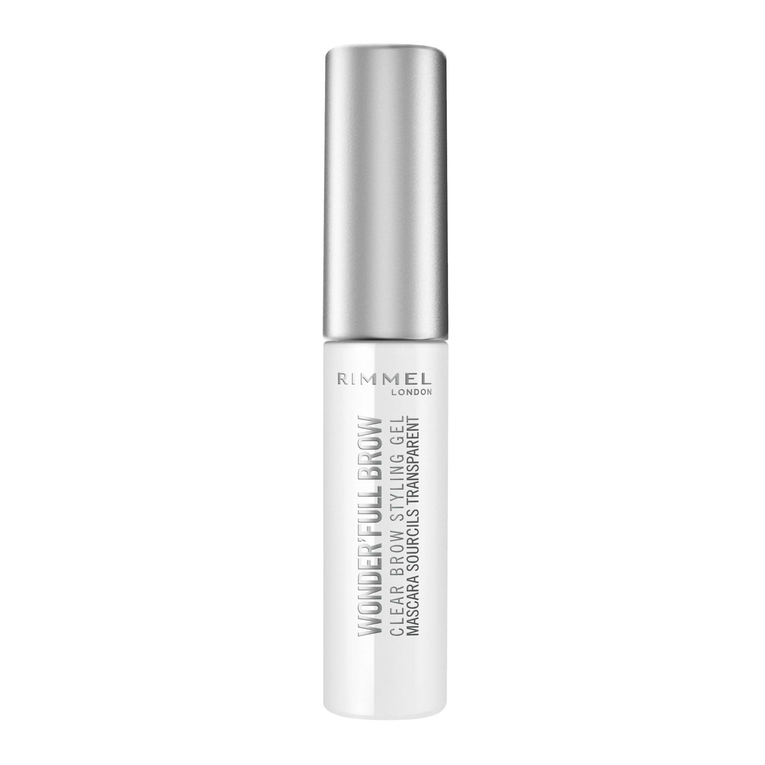 Rimmel Wonder'Full Brow Gel, Up to 24H wear, waterproof, Infused with 4 oils: Argan, Maracuja, Marula & Camellia oils, 100% Cruelty-Free