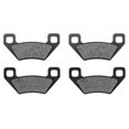 thumbnail image 1 of KMG Front Brake Pads Compatible with 2011 Arctic Cat 650 H1 - Non-Metallic Organic NAO Brake Pads Set, 1 of 4