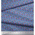 thumbnail image 3 of Soimoi Poly Georgette Fabric Scientific Lab Equipments Education Theme Decor Fabric Printed Yard 42 Inch Wide, 3 of 3