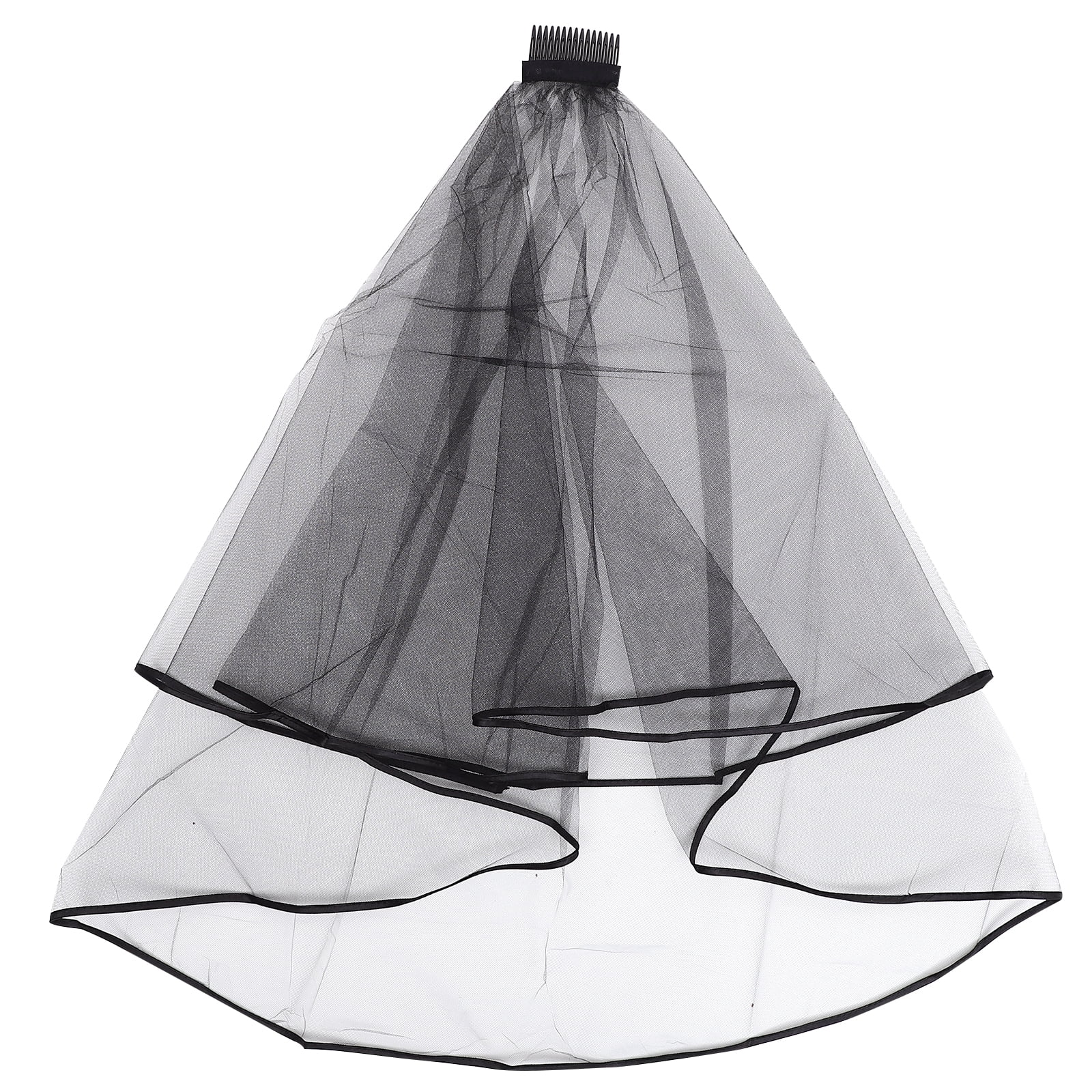Wedding Veil Bridal Veil Wedding Party Short Veil Double Layer Veil Photo Prop with Comb