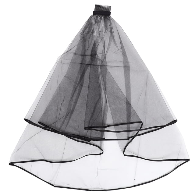 Wedding Veil Bridal Veil Wedding Party Short Veil Double Layer Veil Photo Prop with Comb