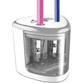 thumbnail image 1 of Electric Pencil Sharpener, Children's Automatic Pencil Sharpener, Professional 2-Hole Pencil Sharpener for Thick Colored Pencils, Large Pencils and Th, 1 of 5