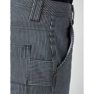 Dickies Women's Relaxed Straight Carpenter Hickory Stripe Pant