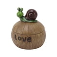 thumbnail image 1 of Cute Resin Ashtray, Coconut Shell  Sculptures Ashtray with Lid Multi Uses Innovative Cartoon Animal Boxes Ashtrays for, 1 of 8