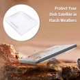 thumbnail image 3 of Acrylic Dish Satellite Protective Cover, Dish Satellite Protective Cover Anti Drop Weather Resistant Practical  for RV, 3 of 7