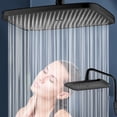 thumbnail image 1 of Boovnll Overhead Shower Pressurized Top Spray Shower Universal Adjustment Nozzle Strong Water Output Durability Beautiful Oversized Panel Pressurized Water Output, 1 of 6
