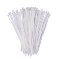 thumbnail image 1 of Joy Fish Attache de Câble 8 Pouces 50LBS 100 Pcs/paquet - Blanc, 1 of 4