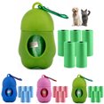 thumbnail image 2 of Pet Waste Bag Dispenser Mini Dog Poop Bag Dispenser with 5 Rolls Waste Bag, 2 of 10