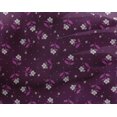thumbnail image 4 of oneOone Georgette Viscose Purple Fabric Florals Quilting Supplies Print Sewing Fabric By The Yard 42 Inch Wide, 4 of 4