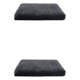 thumbnail image 2 of Thinsony Dog Bed Suitable For All Breeds Value For Money Easy To Clean Durable Polyester Pet Cushion Pet Mat dark grey M 50*40*5cm 2Set, 2 of 6