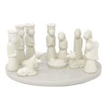 thumbnail image 1 of Global Crafts Hand-Carved Soapstone Christmas Nativity Set, Made in Kenya, 13-Piece Set, 1 of 2