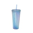 thumbnail image 3 of Mainstays Gobelet à boire Luster en plastique de 26 onces, Bleu, 3 of 3