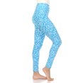thumbnail image 2 of White Mark Leggings Léopard Ultra Doux pour Femmes, 2 of 5