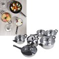 thumbnail image 1 of Cookware Pots Sauce Saute Pans Set,  Cookware Set  for Kitchen, 1 of 7