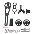 thumbnail image 2 of Bicycle Computer Holder Carbon Fiber Bracket Road Bike Stopwatch Speedometer Mount Holder For Garmin-Gopro Light Stand, 2 of 12