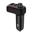 thumbnail image 2 of HOARBOEG USB In-Car Adapter Wireless Bluetooth Kit QC3.1 Fast USB Charger Hands FM Bluetooth Transmitter Clearance Sale Holiday Gifts, 2 of 9