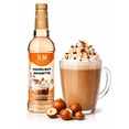 thumbnail image 1 of Slim Syrups Sirop de Café aux Noisettes Sans Sucre, 0 Calories, 0 Sucre, Compatible Céto, Bouteille de 750 ml, 1 of 2