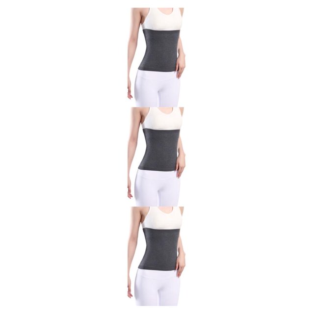 Thinsony Breathable And Moisture Absorbing Waist Back Support For Added Comfort Skin gray L 3Set