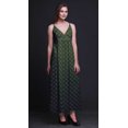 thumbnail image 3 of Bimba Robe Longue d'Été Sans Manches à Imprimé Teinture sur Nœuds Décontractée Maxi de Plage pour Femmes - X-Grand, 3 of 6