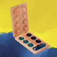 thumbnail image 2 of African Mancala Board Game 2 Player Game For Whole Family Adult, 2 of 2