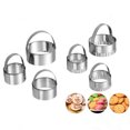 thumbnail image 2 of 3PCS Cookie Cutter Set Round Wavy Shape Fondant Cutter Fruit Cutter Cookie Shape, 2 of 9