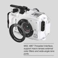 thumbnail image 3 of Sea frogs Waterproof Case,Waterproof Case Shell 60m/195ft Waterproof Camera Case 60m/195ft Olympus Camera Qisuo Case Ive Shell Eryue, 3 of 6